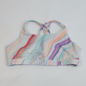 Athleta Girl Printed Upbeat Bra 2.0